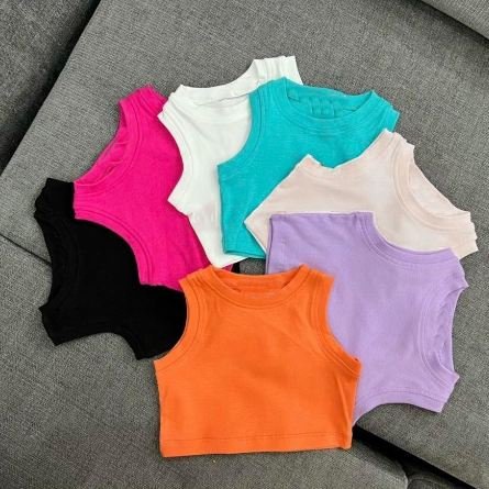 (8-30kg) Áo Croptop bé gái Áo Ba Lỗ Cho Bé TB272 TN281