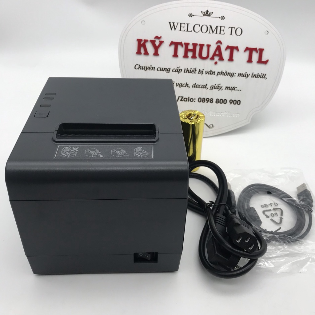 Máy In Hóa Đơn Nhiệt K80 ATP A868 USB+Lan