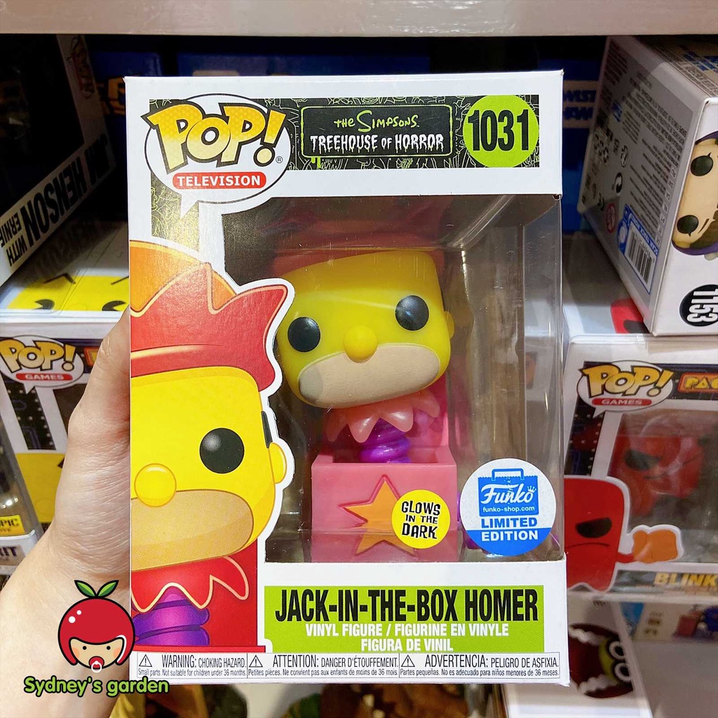 Mô hình Funko Pop ANIMATION - JACK-IN-A-BOX HOMER