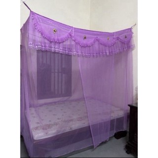  Mùng ngủ cao cấp ren lạnh thái ren thêu có cửa 💖FREE SHIP💖màn ngủ chống muỗi an toàn 
