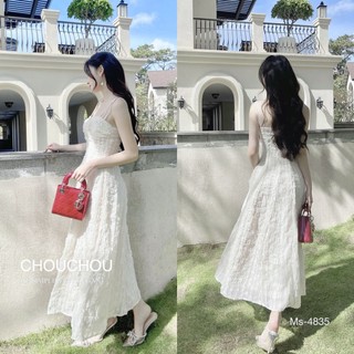 Đầm midi hai dây