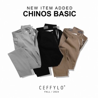 Quần Khaki Trơn Nam Cao Cấp Công Sở, Dáng Basic Phong Cách Trẻ Trung - CHINOS BASIC