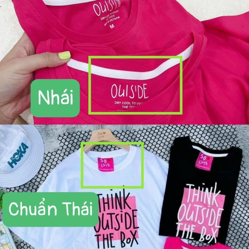 ❤️ 𝙎𝙊 𝘾𝙐𝙏𝙀❤️Áo Thun Hãng Socute Thái Lan Form OverSize - Chữ Think - 75kg Vừa