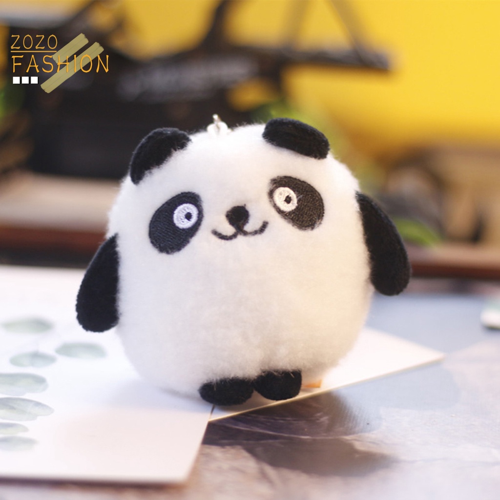 Gấu Trúc Nhồi Bông Bằng Cotton PP Siêu Mềm Mại Dễ Thương Cho Bé