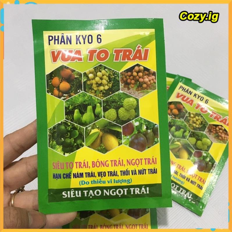 Vua to trái, to quả 30gr -Giúp lớn trái, bóng đẹp quả, hạn chế nứt quả, nám quả Cozy.ig
