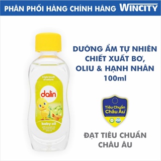 Dầu dưỡng ẩm trẻ em Dalin chiết xuất bơ, ôliu