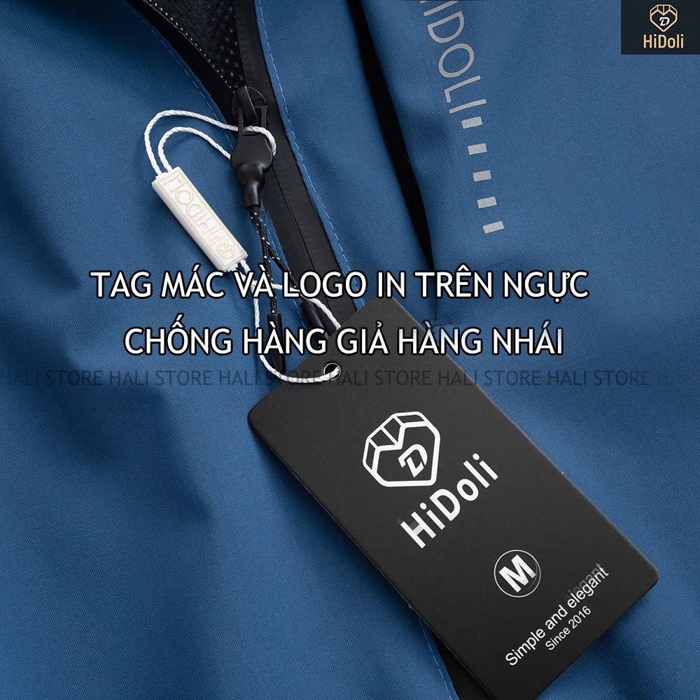 Áo khoác gió nam nữ HiDoli mẫu mới 2022, Áo khoác gió nam nữ 2 lớp HiDoli mẫu mới nhất | BigBuy360 - bigbuy360.vn