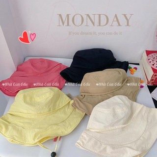 Mũ vải tai bèo rộng vành dễ thương