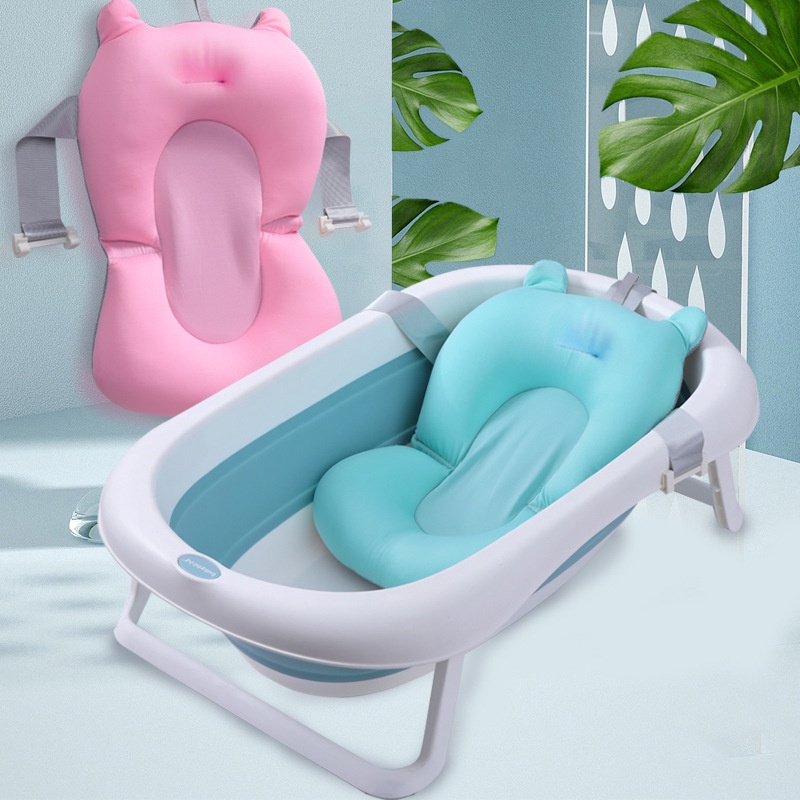 Đệm Ngồi Tắm Mềm Mại Thoải Mái Chống Trượt Có Thể Gấp Gọn Cho Bé