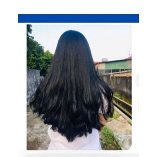 Thuốc Nhuộm Tóc màu Xanh Đen Tặng Kèm Oxy Và Gang Tay