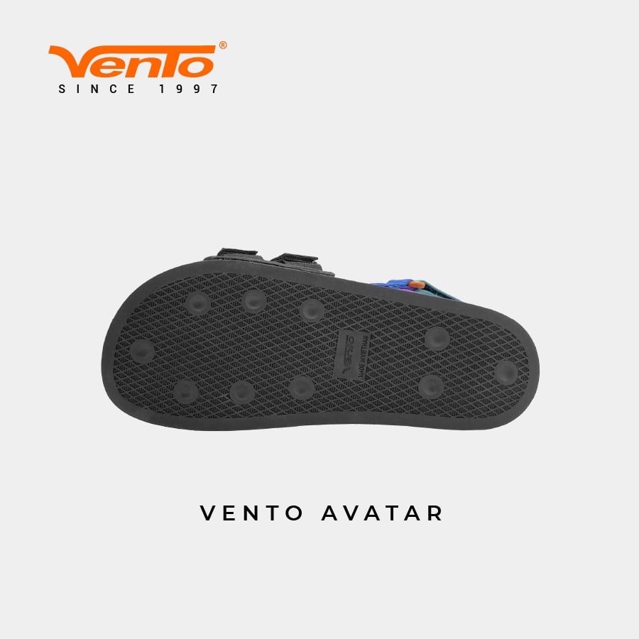 Giày Sandal Nữ VENTO AVATAR Màu Be Cam/Đen Xanh SD10112W