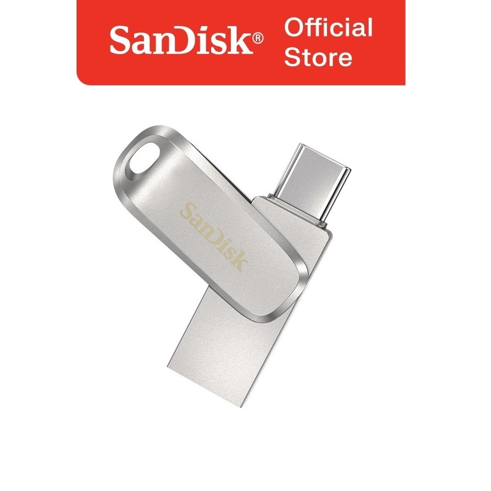 USB 3.1 OTG SanDisk 32GB Ultra Dual Drive Luxe Type-C DDC4 upto 150MB/s vỏ kim loại