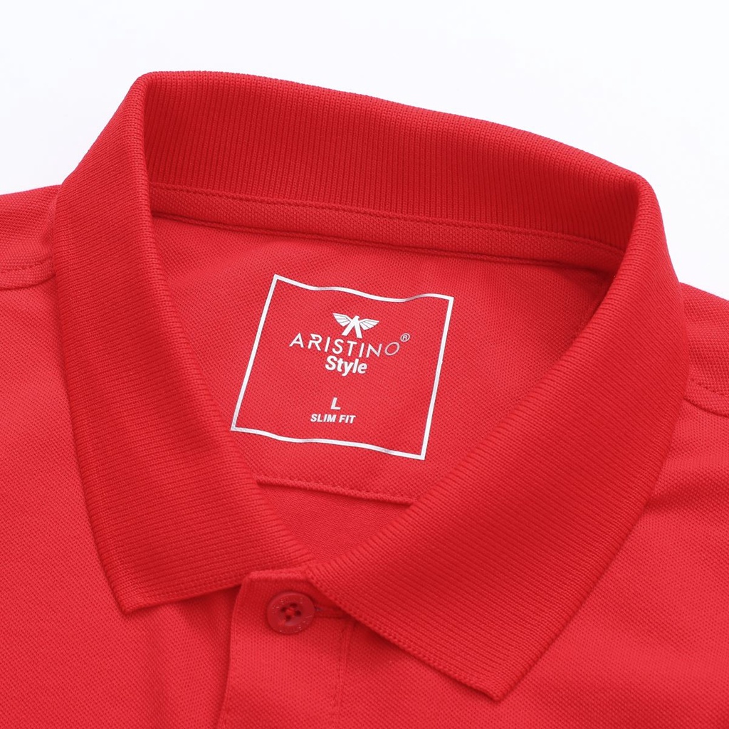 Áo polo nam Aristino cổ bẻ  lịch sự from ôm APS160S2