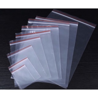 1ký túi zip chỉ đỏ size 4x6.