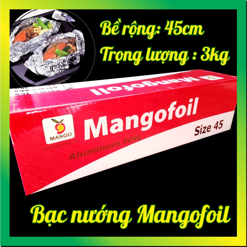 Giấy bạc nướng thực phẩm [ 1 cuộn 3kg]