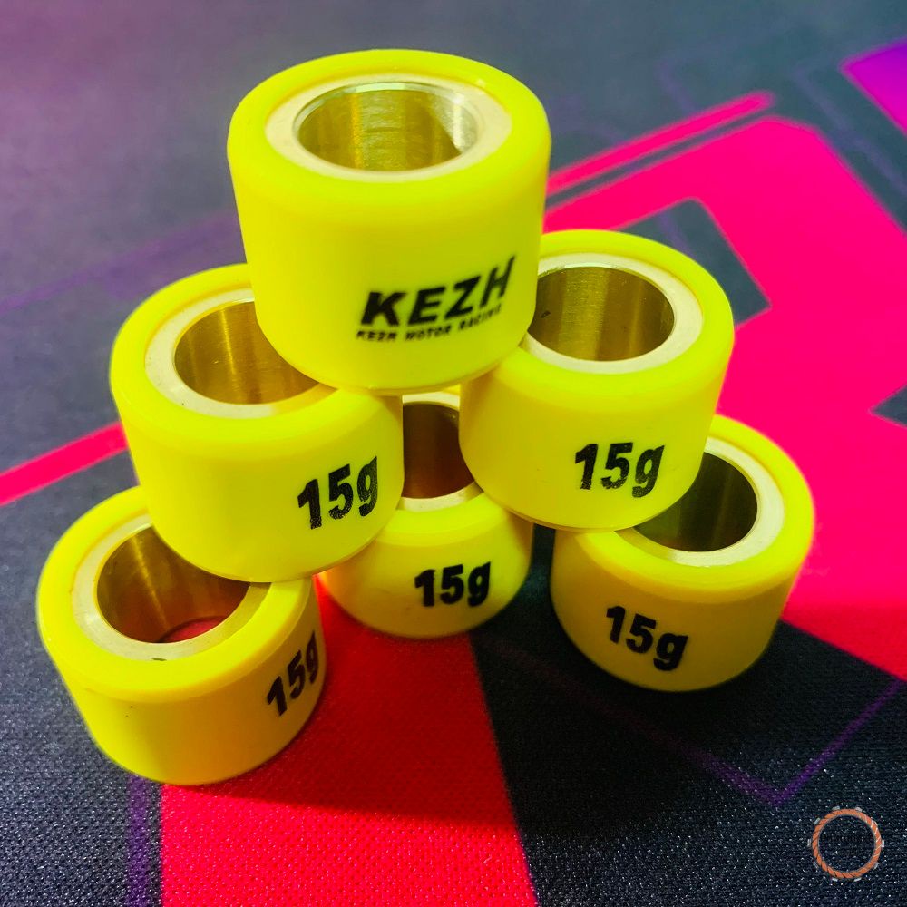 Bi nồi KEZH xe ga VARIO 150cc / 125cc / CLICK / AB 125/150 / 11g / 12g /13g / 14g / 15gam lỗi đồng