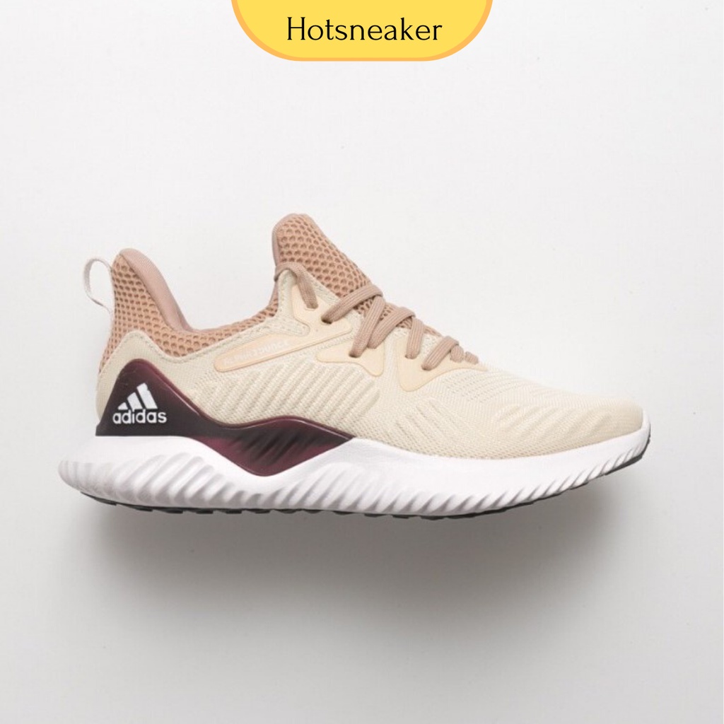 Giày Sneaker Thể Thao Nam Nữ Alphabounce Sữa Nâu