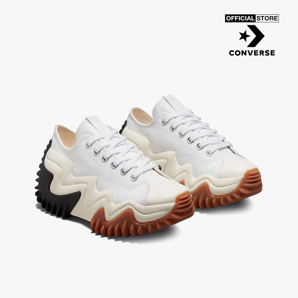 CONVERSE - Giày sneakers cổ thấp unisex Run Star Motion 172896C-00W0_WHITE