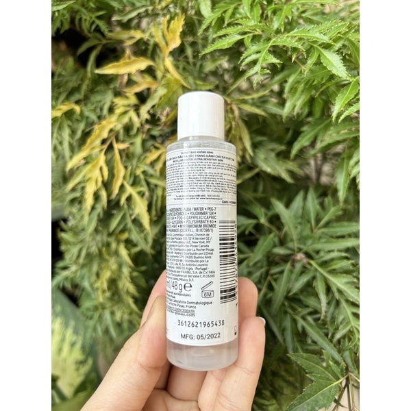 50ml-Nước TẨY TRANG  La Roche-Posay dành cho da dầu