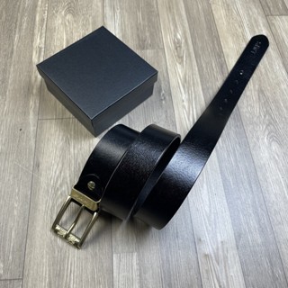 Thắt Lưng Levi Da Bò Thật Khoá Đồng