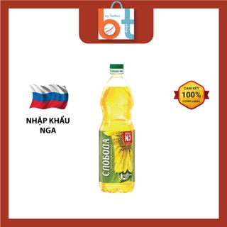 Dầu hướng dương Hữu Cơ Organic Sloboda 1L ( Nhập Khẩu LIÊN BANG NGA)