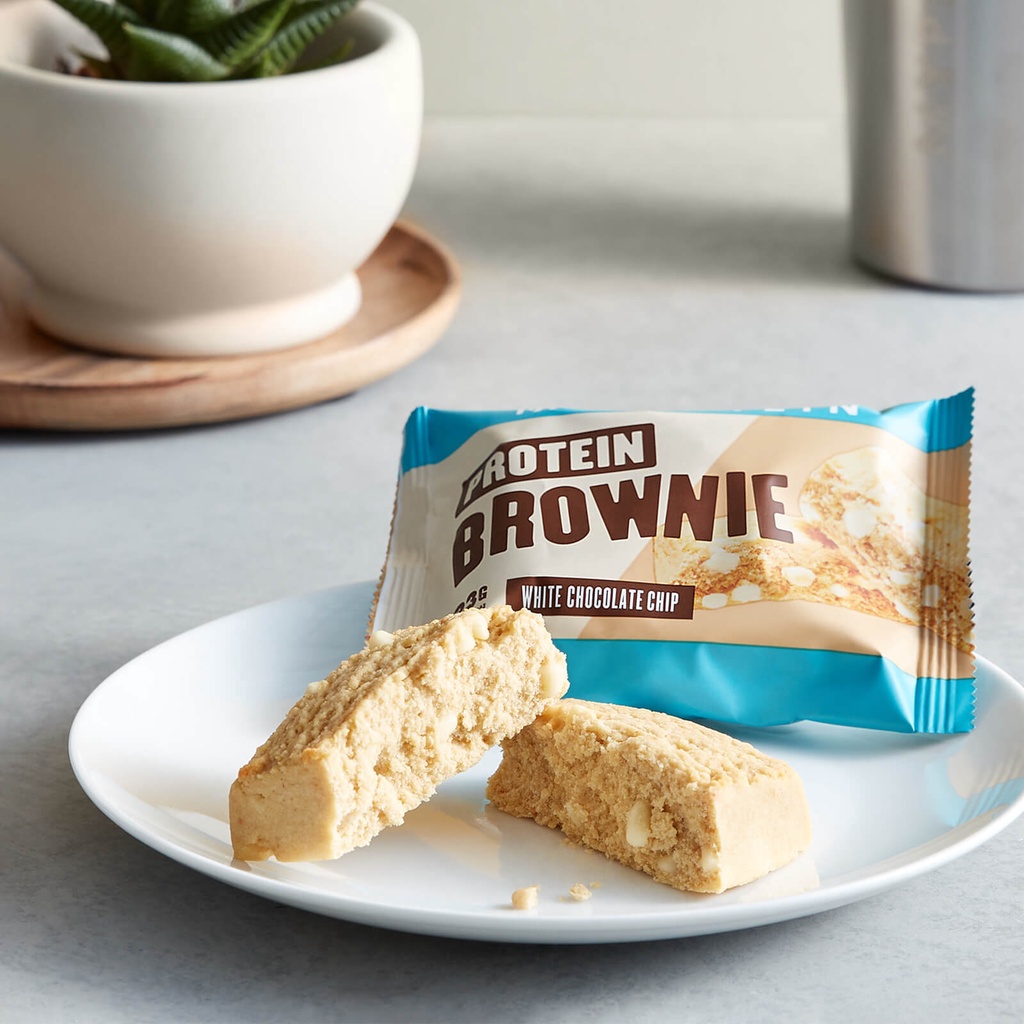 Thanh bánh protein bar năng lượng hộp 12 cái  PROTEIN BROWNIE hàm lương protein cao từ thương hiệu MYPROTEIN