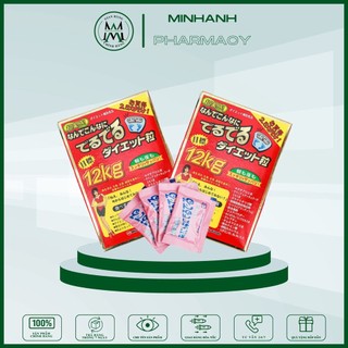 Viên Uống Giảm Cân 12kg Deru Deru Diet Nhật Bản giúp bạn Giảm tới 12kg