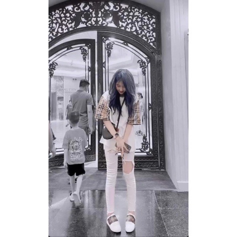 Quần ôm rách gối hot 2023. xem ảnh thật video giúp shop  hàng sẵn