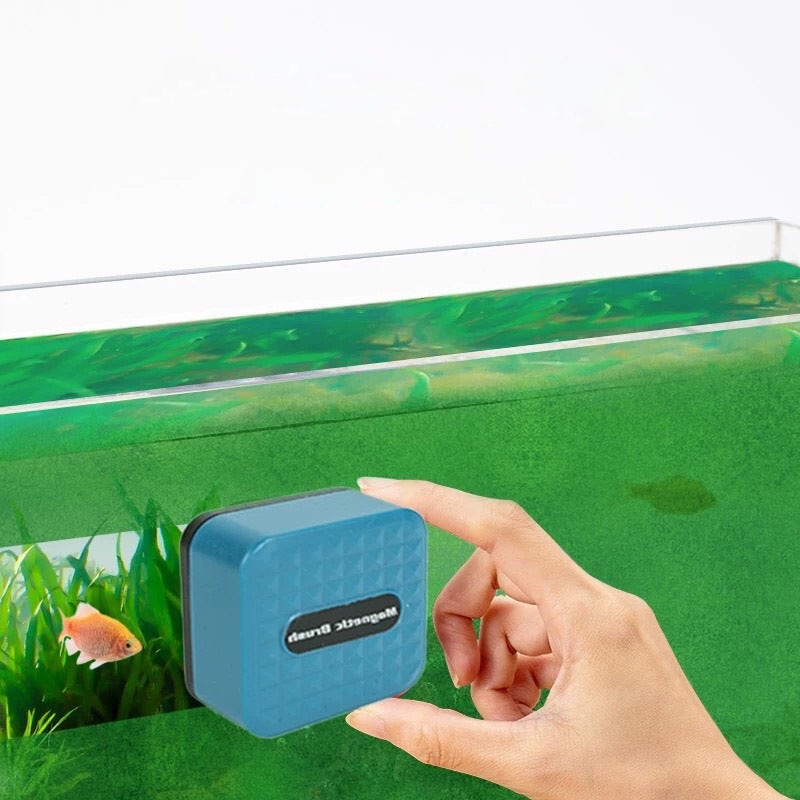 Cọ bể nam châm Chihiros Magnet Cleaner Nano Mini - Cọ Bể Nam Châm Mini Nepall - Nam Châm Lau Kính Bể Cá Magnetic Brush