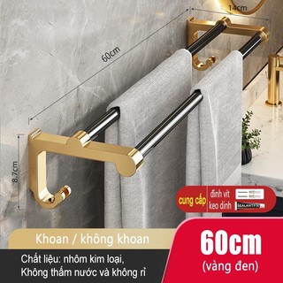 GIÁ TREO KHĂN MẶT - NHÔM KIM LOẠI CAO CẤP