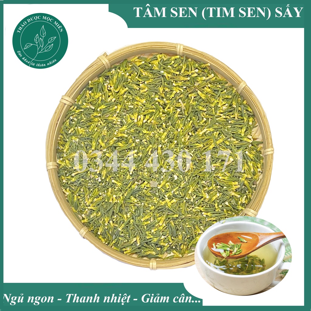 Trà Tâm Sen (Tim Sen) Sấy Khô 50-200gram Thượng Hạng - Giúp Ngủ Ngon, Thanh Nhiệt, hỗ trợ giảm cân