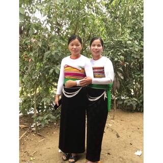 Dây đeo váy Mường, xà tích dân tộc Mường 4 dây