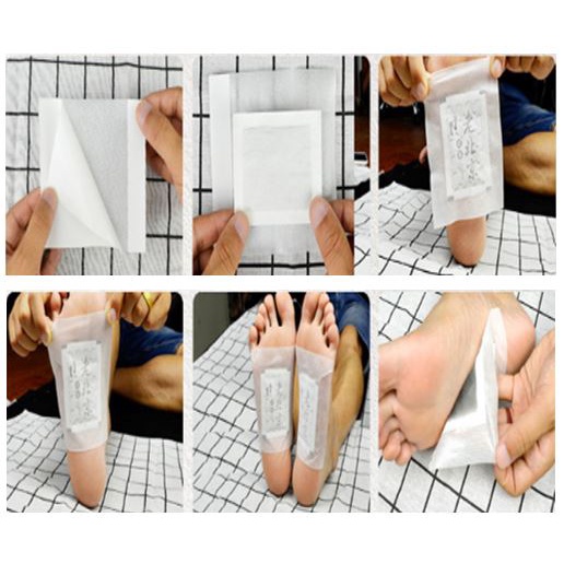 MIẾNG DÁN THẢI ĐỘC BÀN CHÂN GIẢM MẤT NGỦ MỆT MỎI