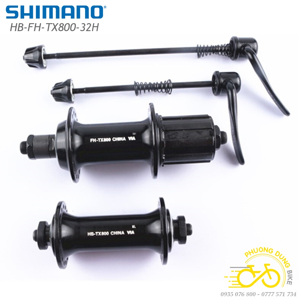 Moay ơ  Hub xe đạp SHIMANO HB-FH TX800 32 Lỗ
