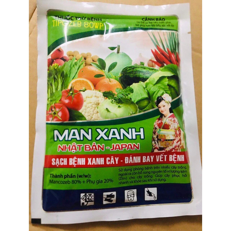 Chế phẩm trừ bệnh Man Xanh - Nhật Bản, sạch bệnh cây xanh - đánh bay vết bệnh