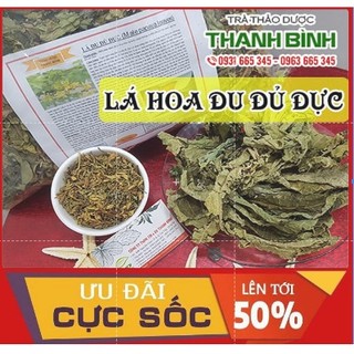 Lá đu đủ đực khô 1kg - hàng công ty loại 1 - thảo dược thanh bình