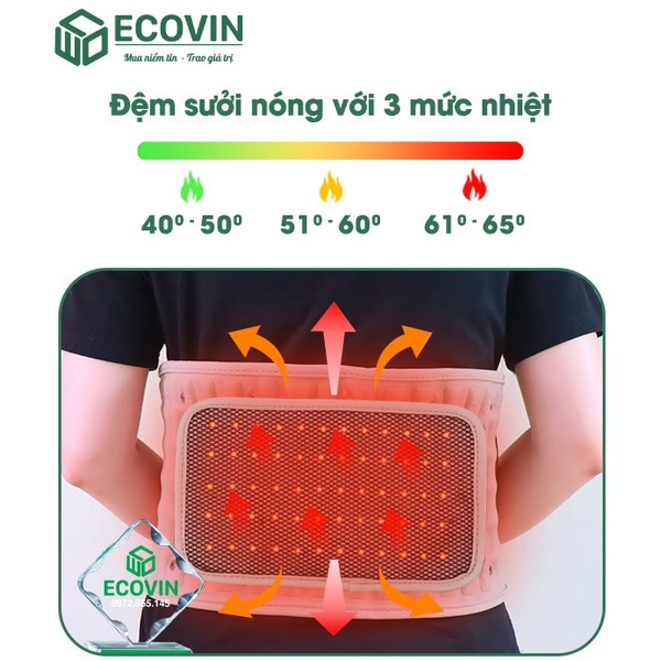 Đai Lưng Cột Sống, Đai Hơi Kéo Dãn Cột Sống Cho Người Thoát Vị Đĩa Đệm, Đau Thắt Lưng Z5
