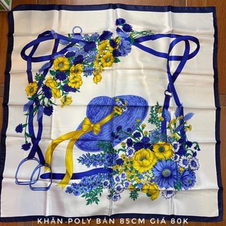 Khăn lụa - Khăn polyester / Khăn quàng cổ hàng Nhật 2hand tuyển chọn