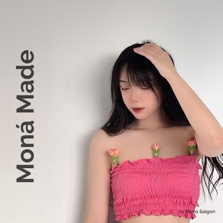 Áo ống nữ không dây MONÁ - PINK