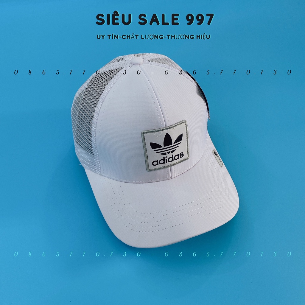 MŨ LƯỠI TRAI LOGO VUÔNG ADD CAO CẤP CHẤT DÙ PHỐI LƯỚI NHẸ ĐỘI ÊM ĐẦU THỜI TRANG