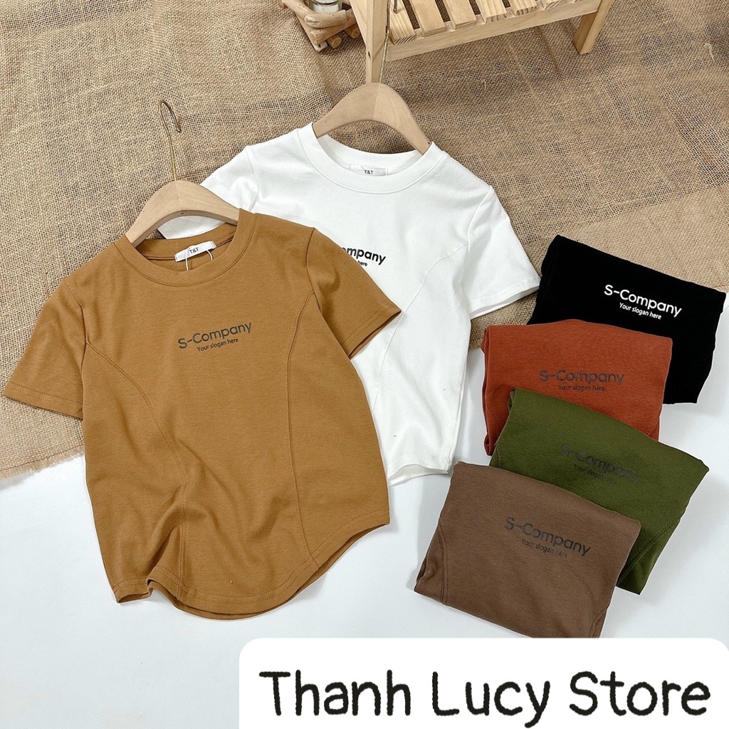 Áo phông nữ vạt bầu chất cotton hàng quảng châu cao cấp