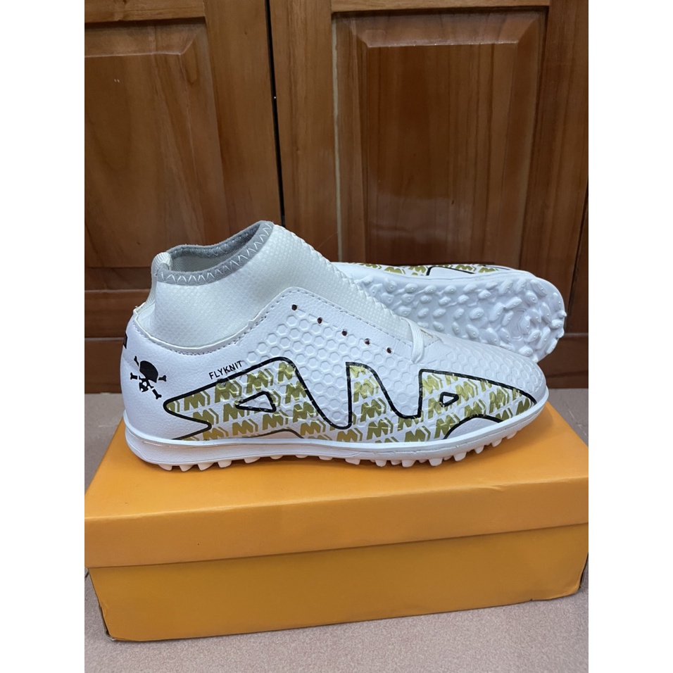 GIÀY ĐÁ BÓNG SÂN CỎ NHÂN TẠO, GIÀY ĐÁ BANH PREDATO CỔ CAO ĐẾ CAO SU ĐÃ KHÂU FULL ĐẾ