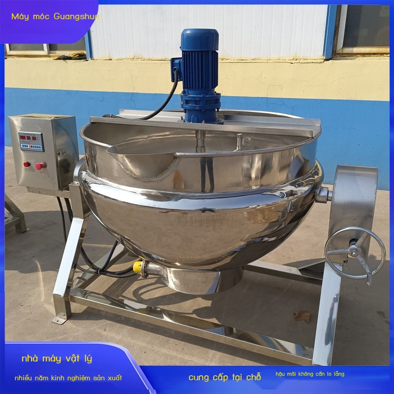 Nồi mật ong, sưởi điện lớn, thiết bị nấu mật ong khuấy tự động, nhiệt độ có thể nghiêng, nồi nấu chảy sáp có thể điều ch