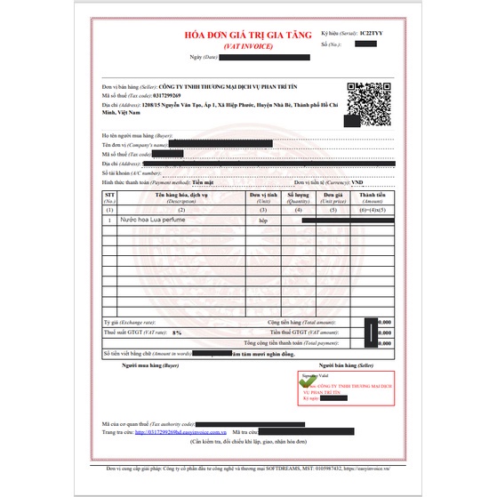 Nước Hoa Nam Luxury Chính Hãng 20ml - Mùi Hương Sang Trọng Đẳng Cấp