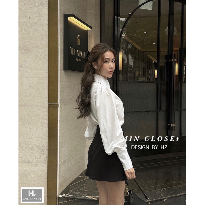 Set 3in1 áo sơ mi, áo gile kèm chân váy xẻ - 𝐕𝐘.𝐂𝐋𝐎𝐓𝐇𝐄𝐒 𝐂𝐇𝐔𝐘𝐄̂𝐍 𝐇𝐀̀𝐍𝐆 𝐐𝐔𝐀̉𝐍𝐆 𝐂𝐇𝐀̂𝐔 𝐂𝐇𝐈́𝐍𝐇 𝐇𝐈𝐄̣̂𝐔