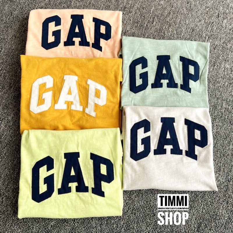 Áo Phông G.A.P Cộc Tay Cotton Xước Dư Xịn Bé Trai Bé Gái