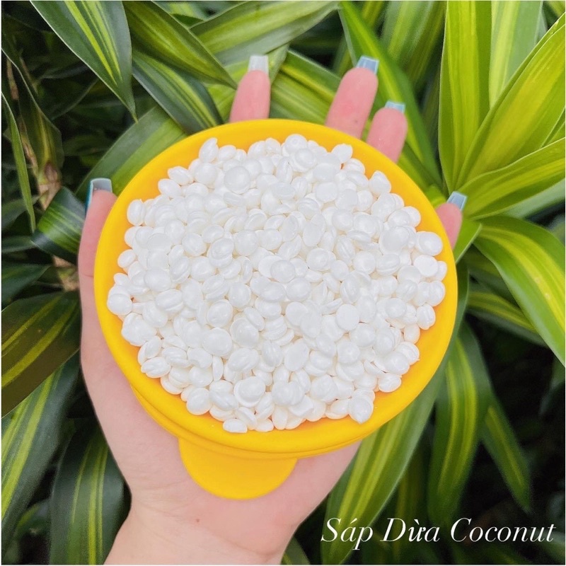 Sáp Wax Lông Mùi Dừa - sáp dừa coconut tẩy lông Sáp Cao Cấp Siêu Bám Lông Dùng Được Cho Da Nhạy Cảm