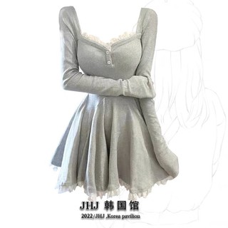 Đầm nữ dài tay dáng chữ A ôm sát quyến rũ thời trang nữ