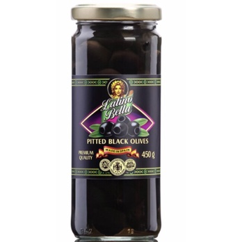 Trái oliu đen không hạt 450g