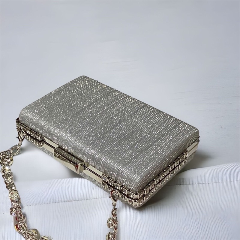 Bóp Đầm Đeo Vai Kết Hạt Thủ Công Hàng Cao Cấp Có Quai{ Nhận giao hoả tốc trong ngày khu vực tphcm}